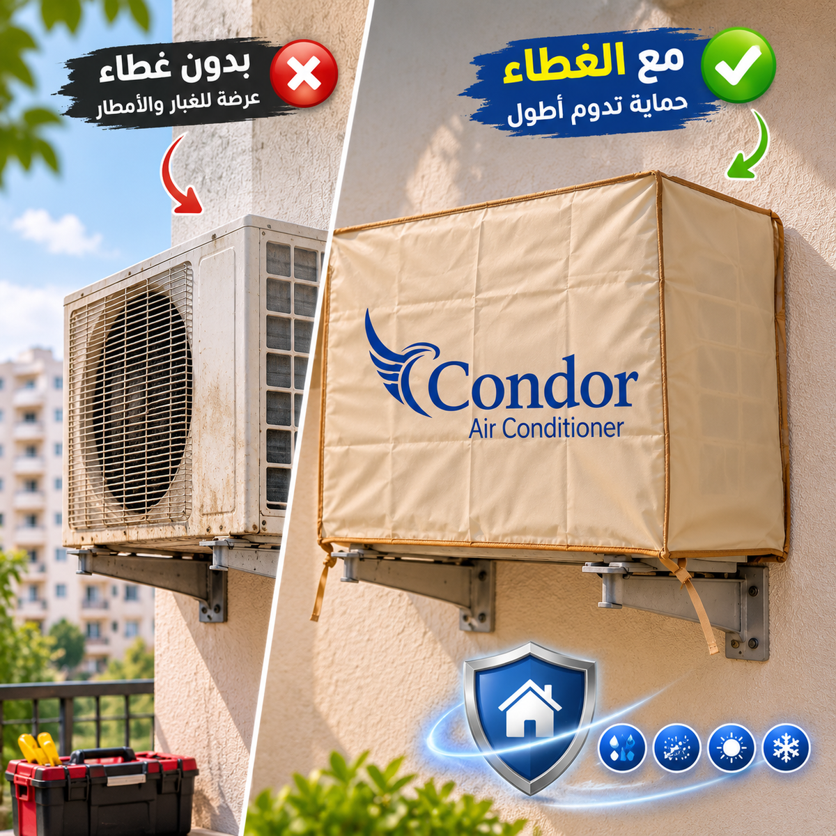 Houses climatiseur