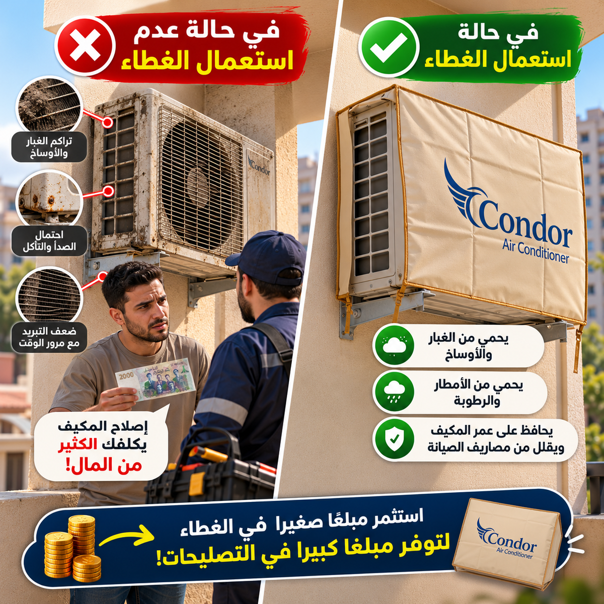 Houses climatiseur